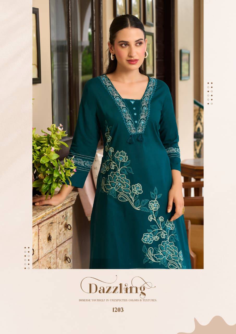 AMRITA  By KARISSA 1201 To 1204 Series Beautiful Festive Suits Colourful premium Bombay cotton co-ord sets At Wholesale Price